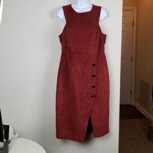 Forever 21 Contemporary suede dress